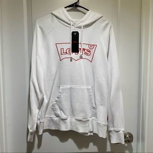 NWT Levi’s lightweight embroidered hoodie size M